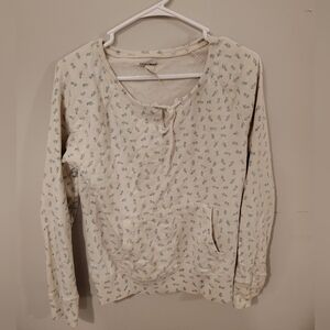 Floral Cream Women's Top